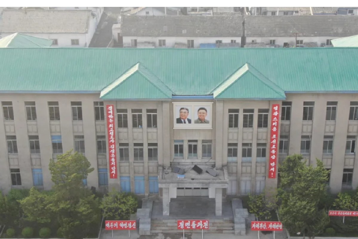 Imagini filmate cu drona în Coreea de NORD. „Eram în China, drona mea a zburat peste graniță”