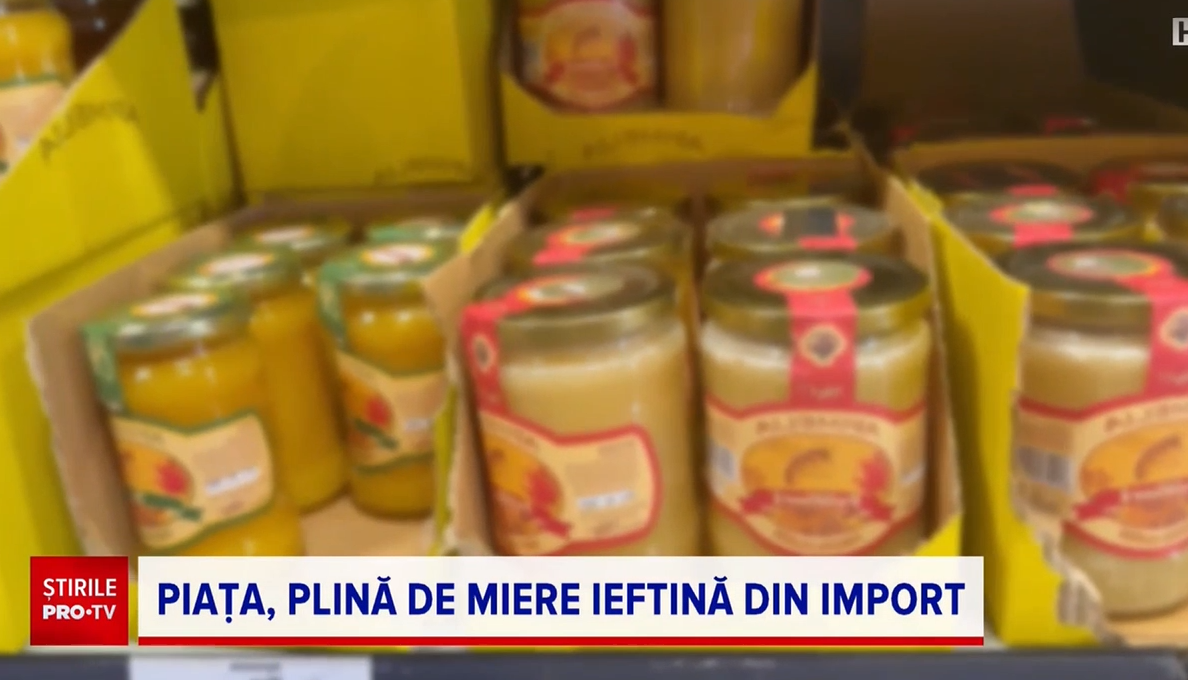 Producție record de MIERE în România, de la 1990 încoace. De ce magazinele sunt invadate de miere din import