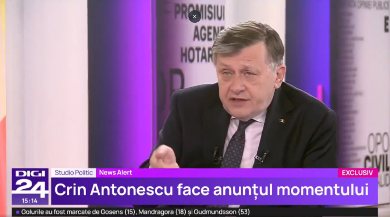 Antonescu explică ce a vrut să spună Marcel Ciolacu: PSD-ul n-ar fi de acord decât, fiind cel mai mare partid, să dea un alt premier