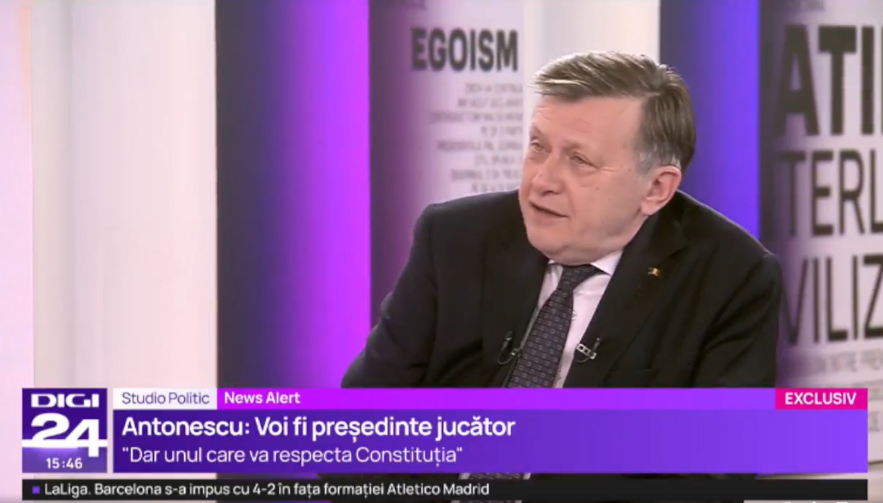 Crin ANTONESCU nu-și propune schimbarea CONSTITUȚIEI / Republică prezidențială sau republica parlamentară