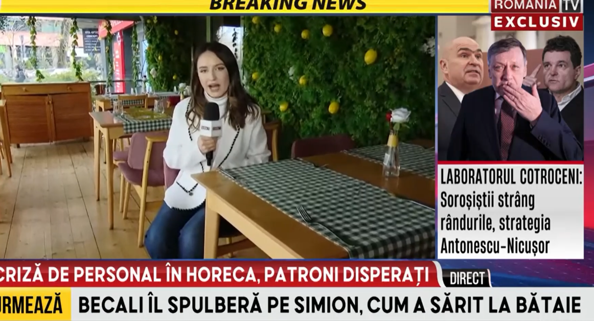 Criză de personal fără precedent în HORECA. Aproape toți angajații din restaurante sunt străini