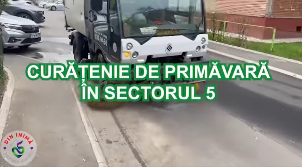 Primarul Sectorului 5, Vlad Popescu Piedone, demarează CAMPANIA “Curățenia de primăvară”. Ce acțiuni sunt planificate (P)