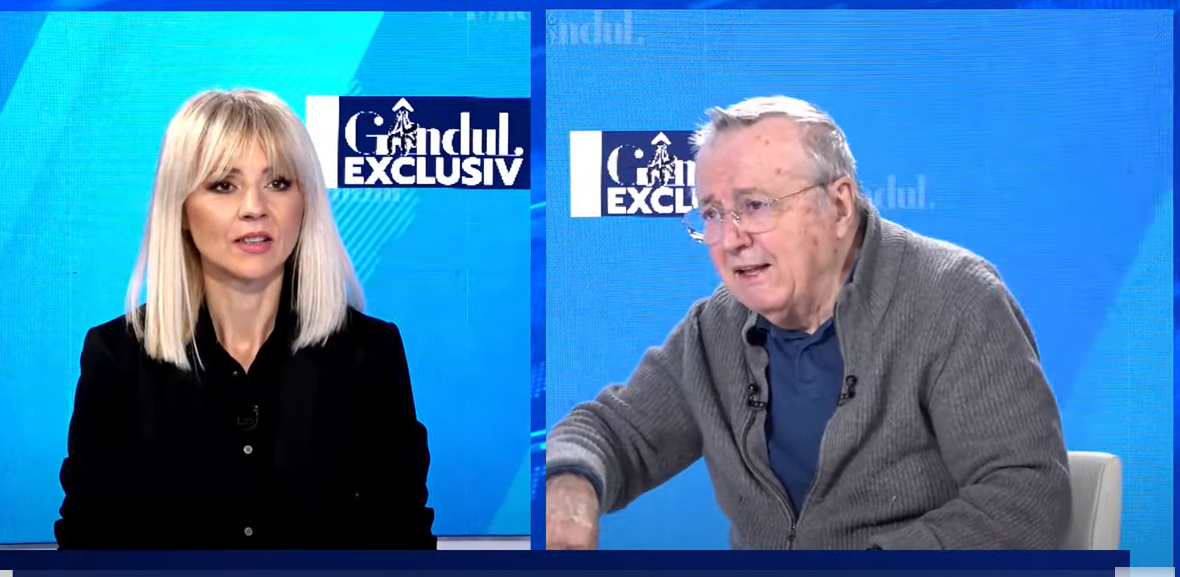 Un nou produs marca Gândul Exclusiv. Marga Nițu și invitatul permanent, scriitorul și publicistul Ion Cristoiu, în postura de „istoric al clipei”