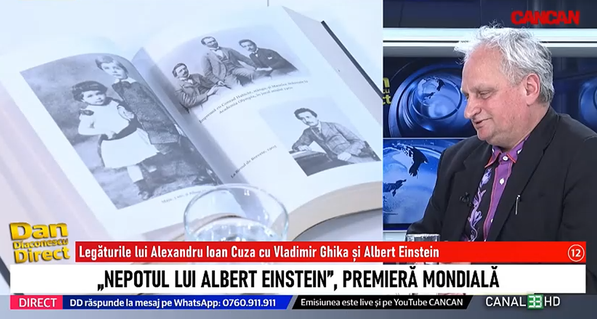 Povestea „nepotului lui Albert Einstein”: „Tatăl meu biologic este băiatul lui Albert Einstein”