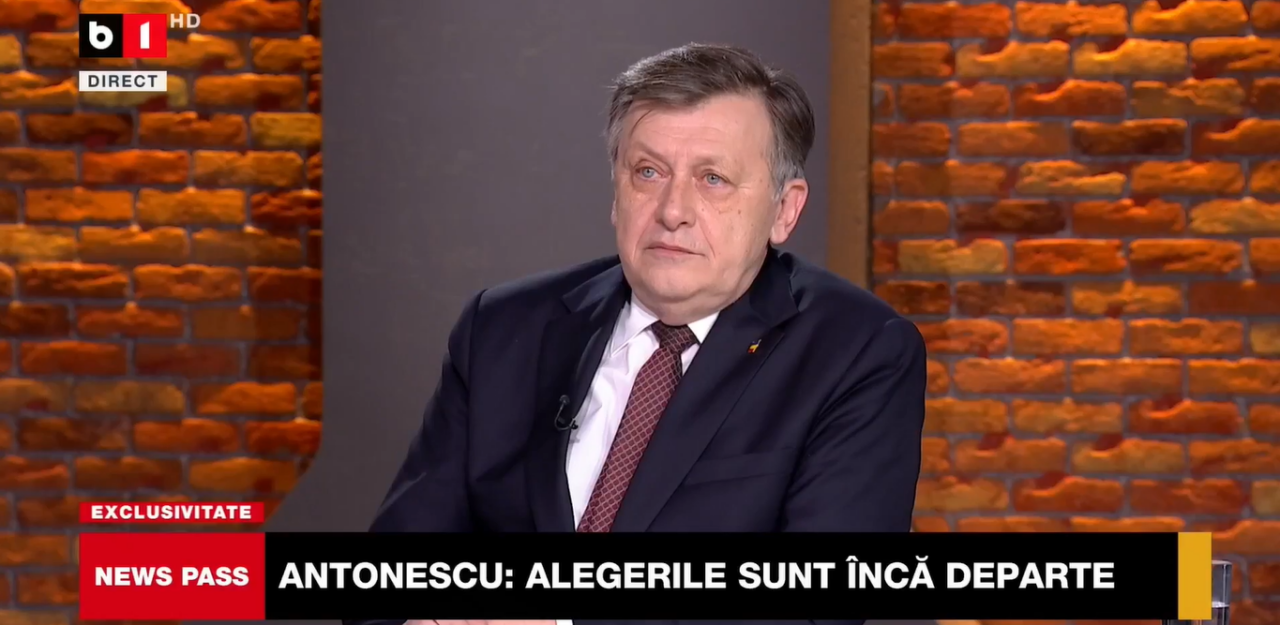 Crin Antonescu, despre ultimele SONDAJE: Finala e încă departe pentru toți