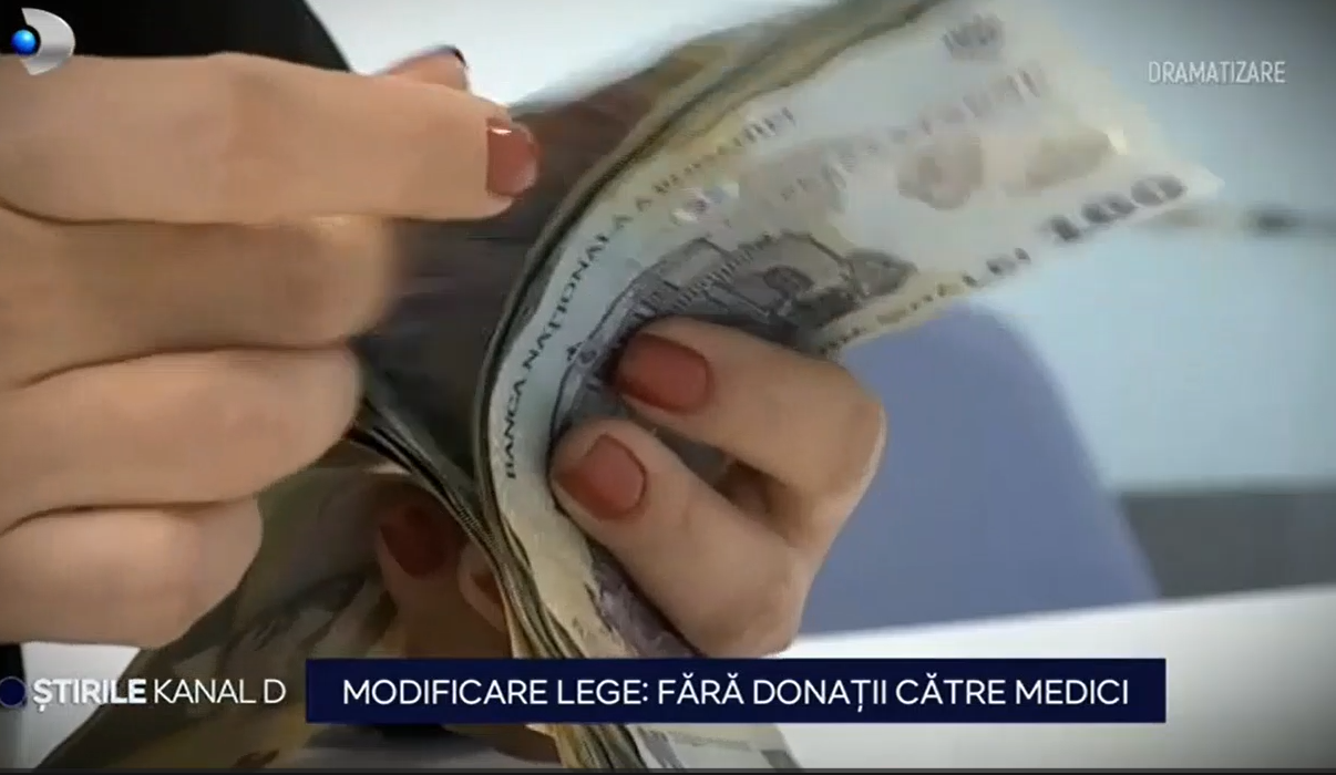 Parlamentarii vor să pună stop „atențiilor” către medici. Donațiile se pot face doar în numele spitalului