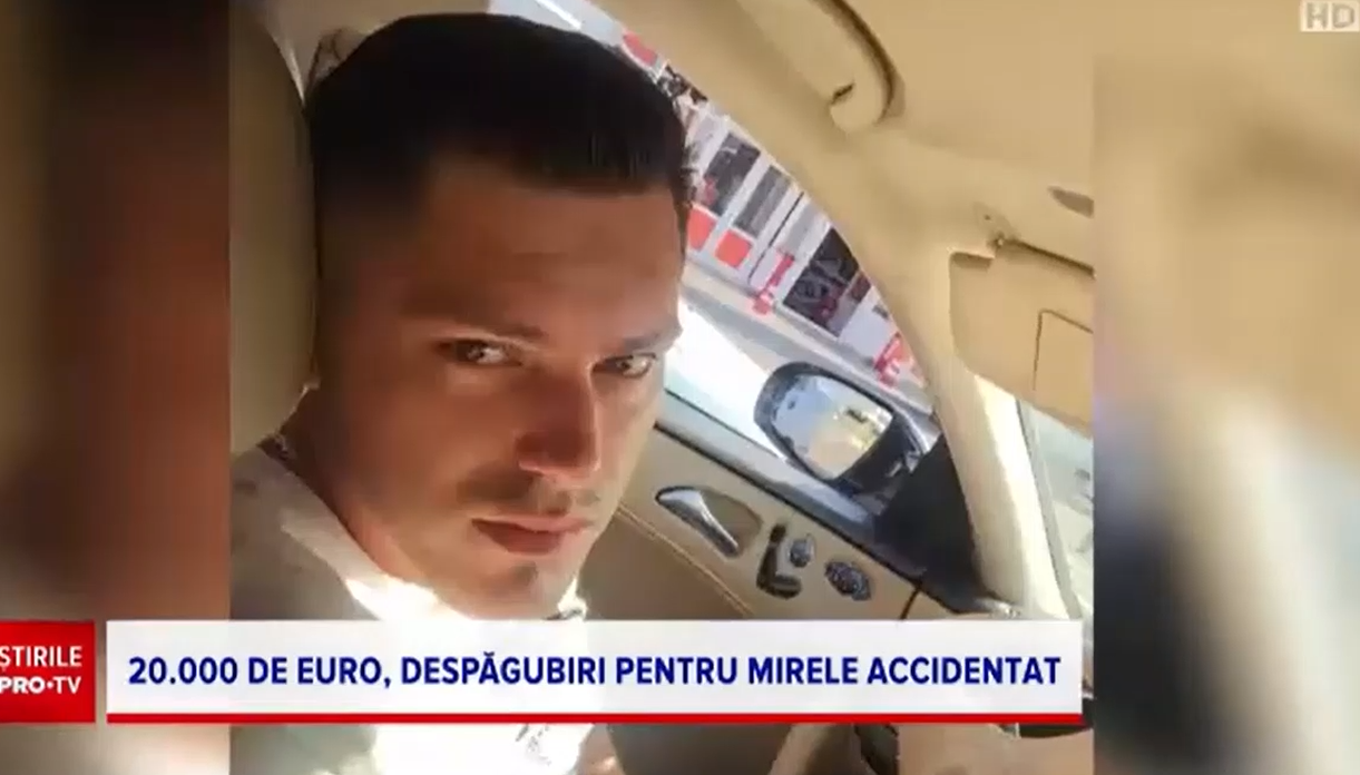 MIRELE aruncat în sus de prietenii săi la nuntă, dar care a fost scăpat din brațe, va primi despăgubiri pentru accidentarea sa