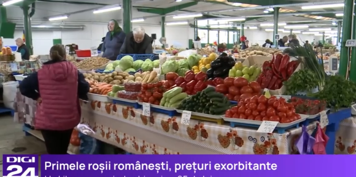 Prețul URIAȘ cu care se vinde un kilogram de roșii românești. Îți faci provizii mari de carne cu banii aceștia