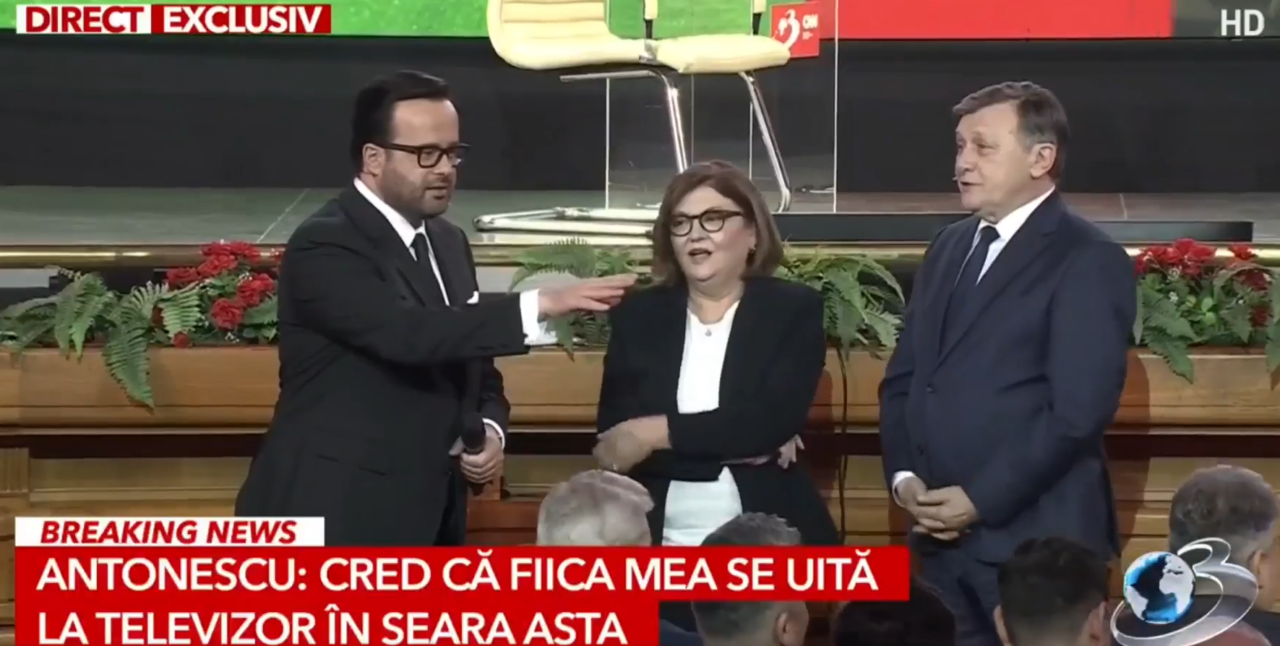 Antonescu, IRONIE la adresa Elenei Lasconi: N-am încercat să mă angajez la cabinetul parlamentar al SOȚIEI mele
