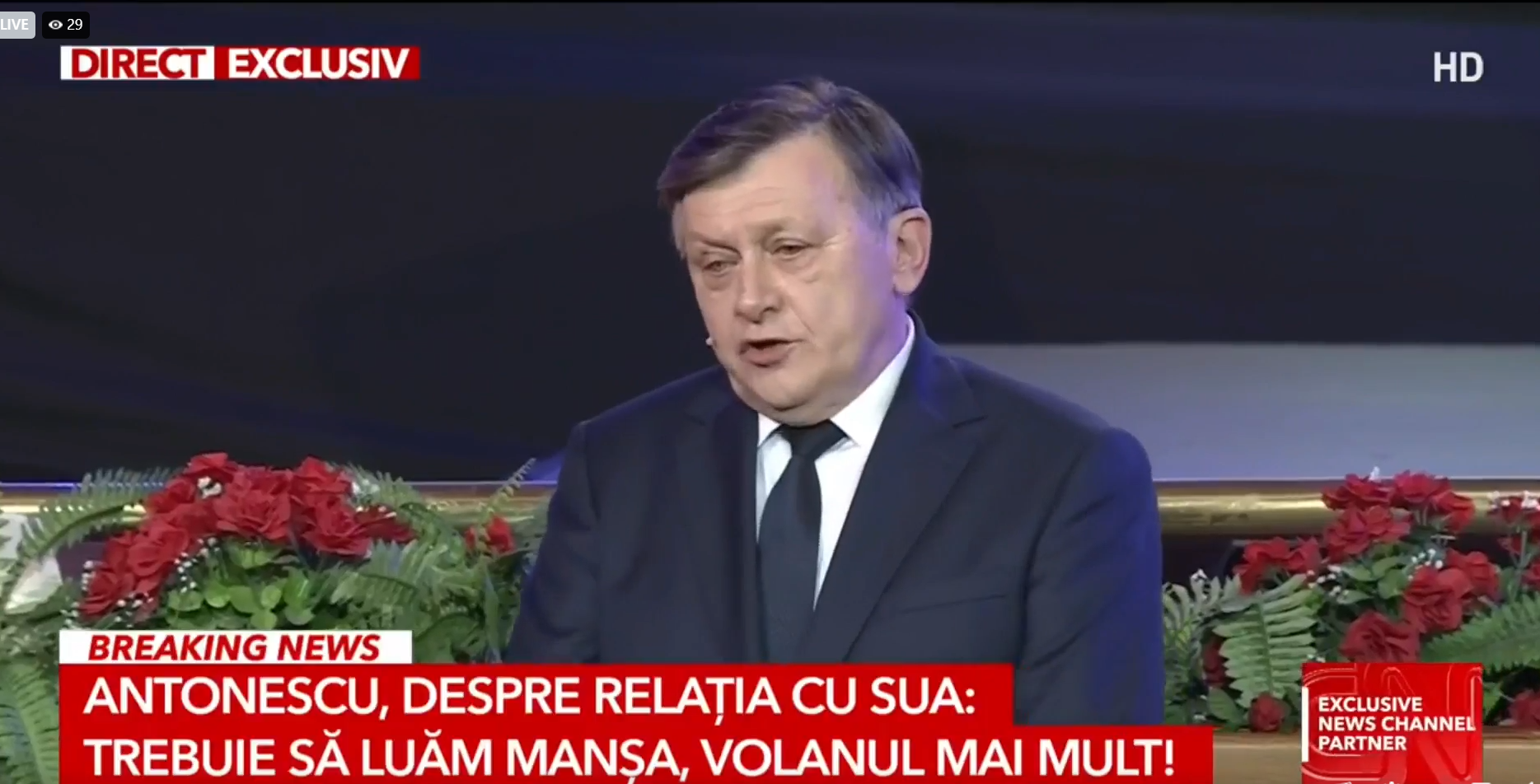 Crin Antonescu răspunde criticilor din SUA, amintind de Capitoliu
