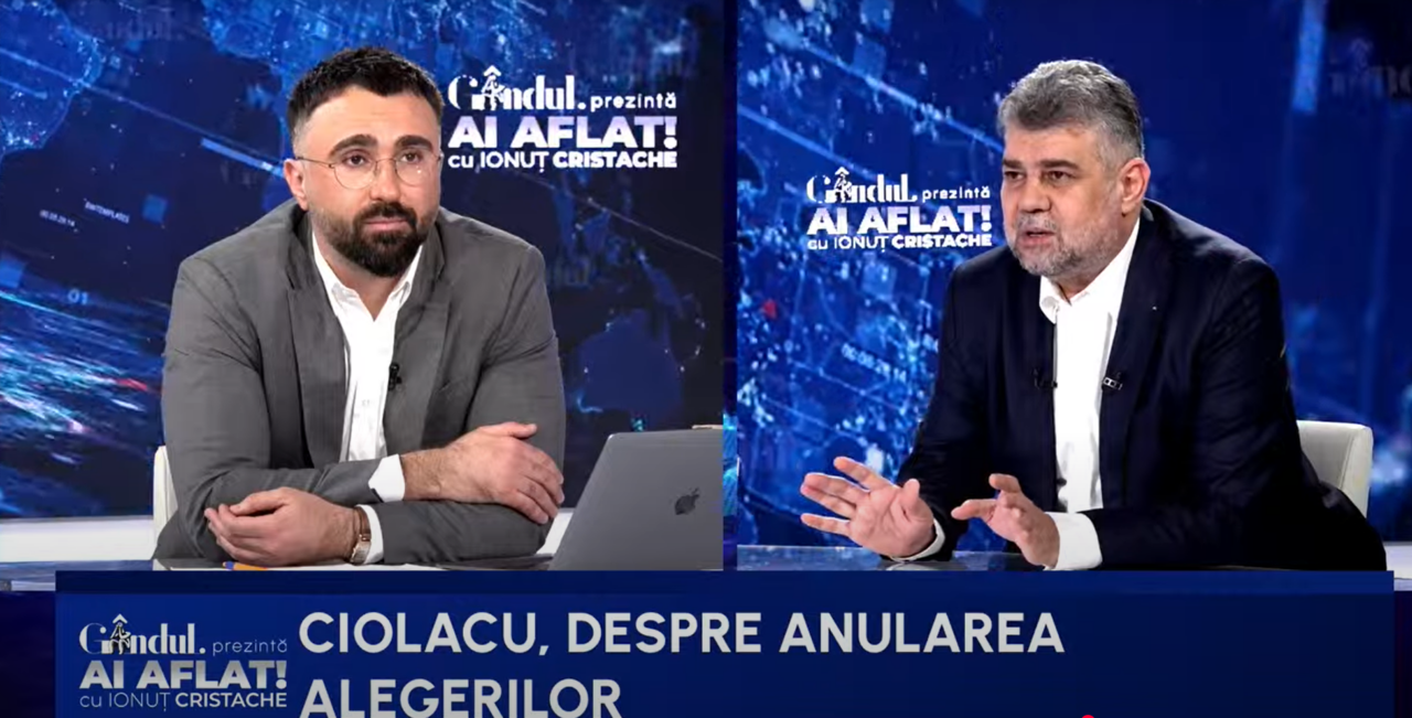 Marcel Ciolacu, despre anularea alegerilor PREZIDENȚIALE: Sunt mai multe elemente – și penale, și anumite influențe