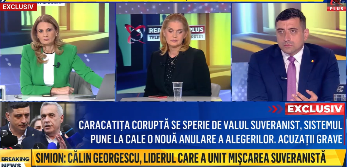 George Simion: "Toți acești oameni care se vopsesc în suveraniști or fi taxați de poporul român"