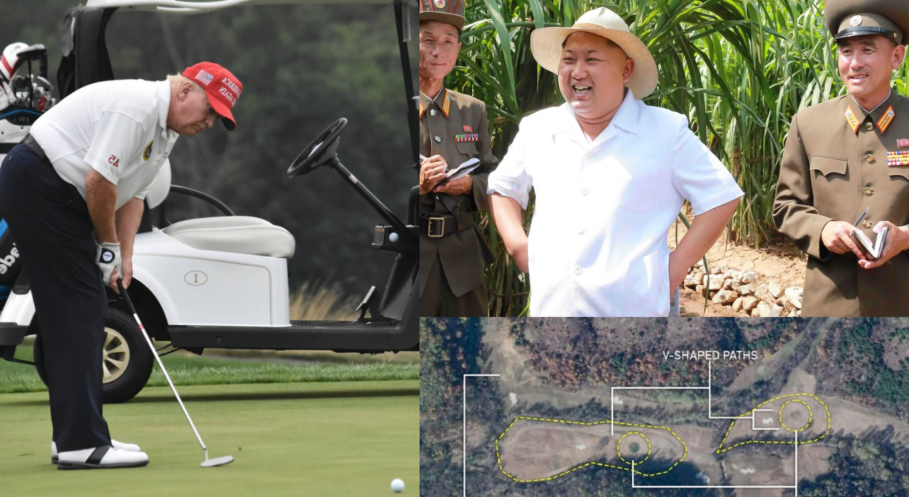 Bază de rachete nucleare din Coreea de Nord, camuflată ca un teren de GOLF: O glumă a lui Kim Jong Un la adresa lui Donald Trump?