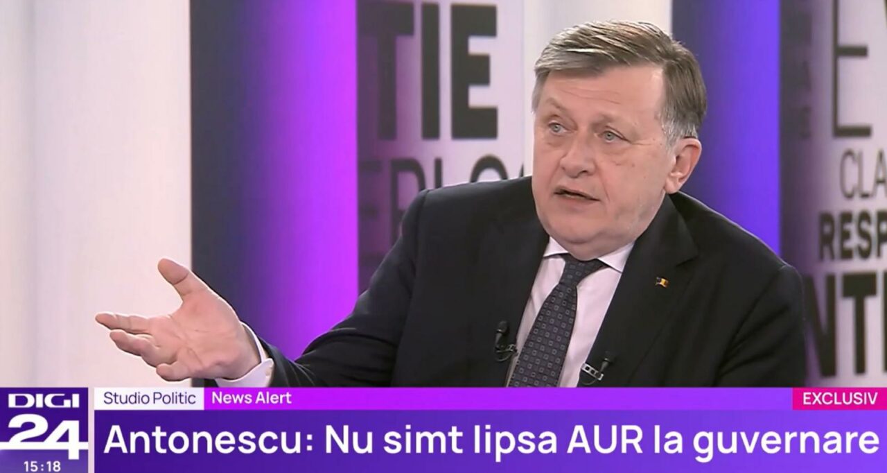 Crin Antonescu este de părere că AUR nu este un partid pro-european: „Simion și Gavrilă vor fi principalii mei ADVERSARI”