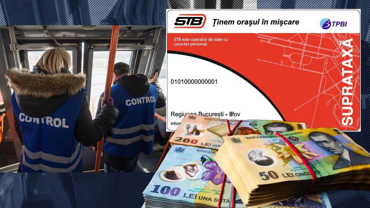 Controlorii STB aduc sume uriașe la bugetul Societății. În 2024 au dat suprataxe de 7,5 milioane de lei. Câți dintre ei au fost bătuți