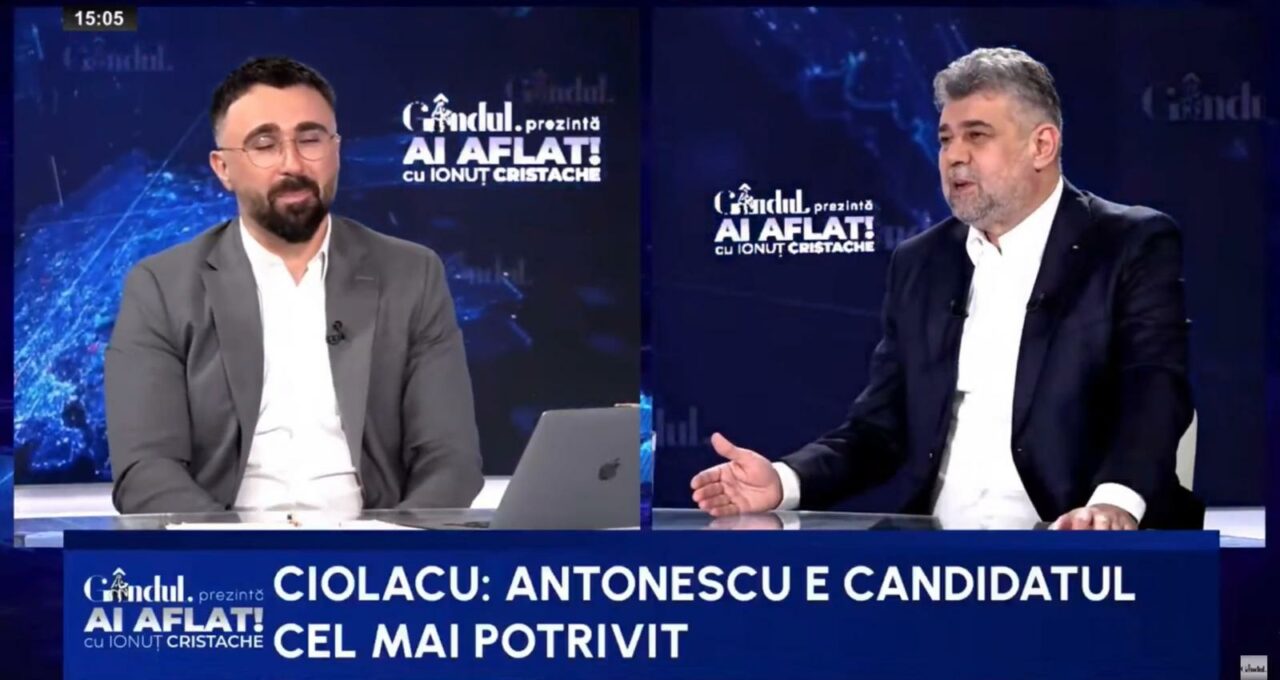 Marcel Ciolacu, despre prezidențialele din 2024: PNL a vrut să candidăm separat și să ne ÎNJURĂM la televizor, pe stradă, în lift, în metrou