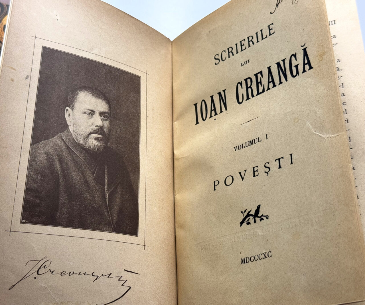 Misterele edițiilor princeps: De ce Creangă este mai rar decât Eminescu?