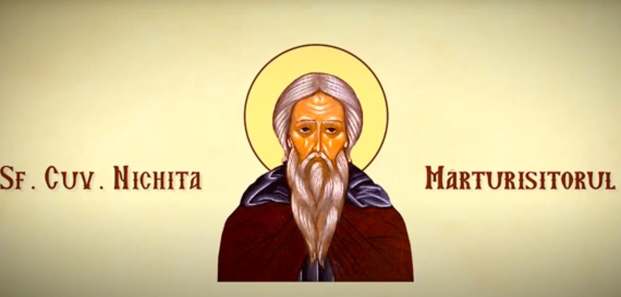 3 aprilie în calendarul creștin ORTODOX: Sfântul Cuvios Nichita Mărturisitorul