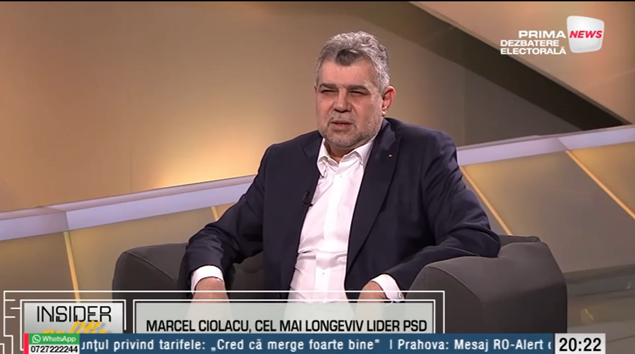 Marcel Ciolacu explică de ce nu a candidat din nou la președinție: „Băsescu a spus că există posibilitatea să nu se recunoască alegerile”