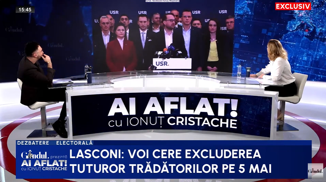 Elena Lasconi: „Cei 16 puciști din USR sunt și misogini!”