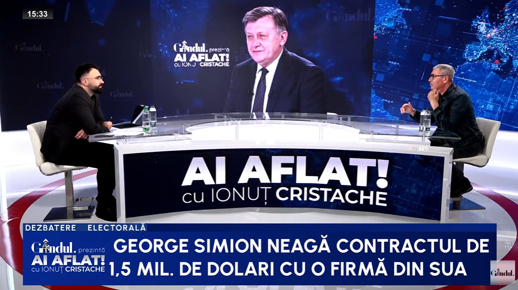 Doru Bușcu: „Crin Antonescu vorbește clar, limpede, uneori seducător”