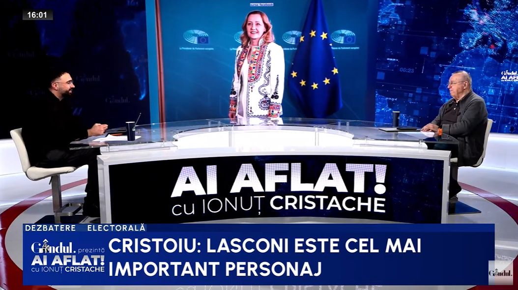 Ion Cristoiu: „Electoratul lui Lasconi merge cu Nicușor”