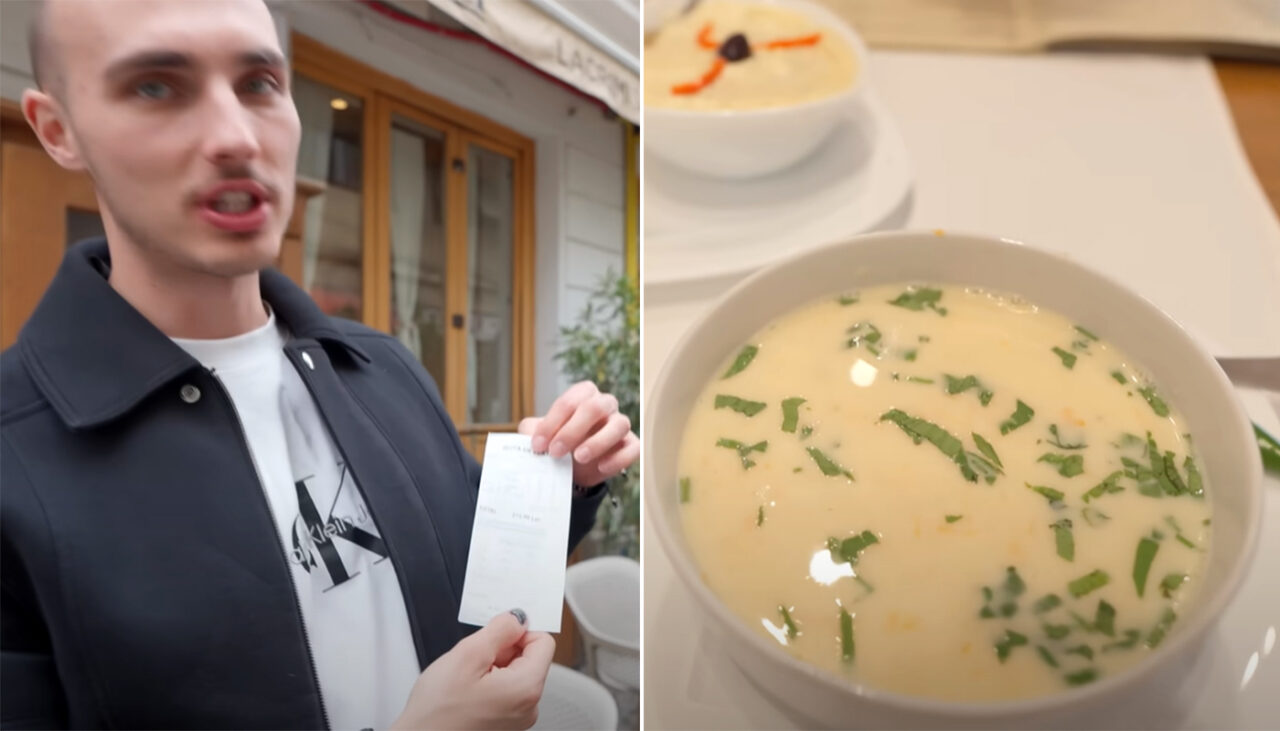 Cât a plătit acest bucureștean pentru o ciorbă, în restaurantul lui Mircea Dinescu din Centrul Vechi