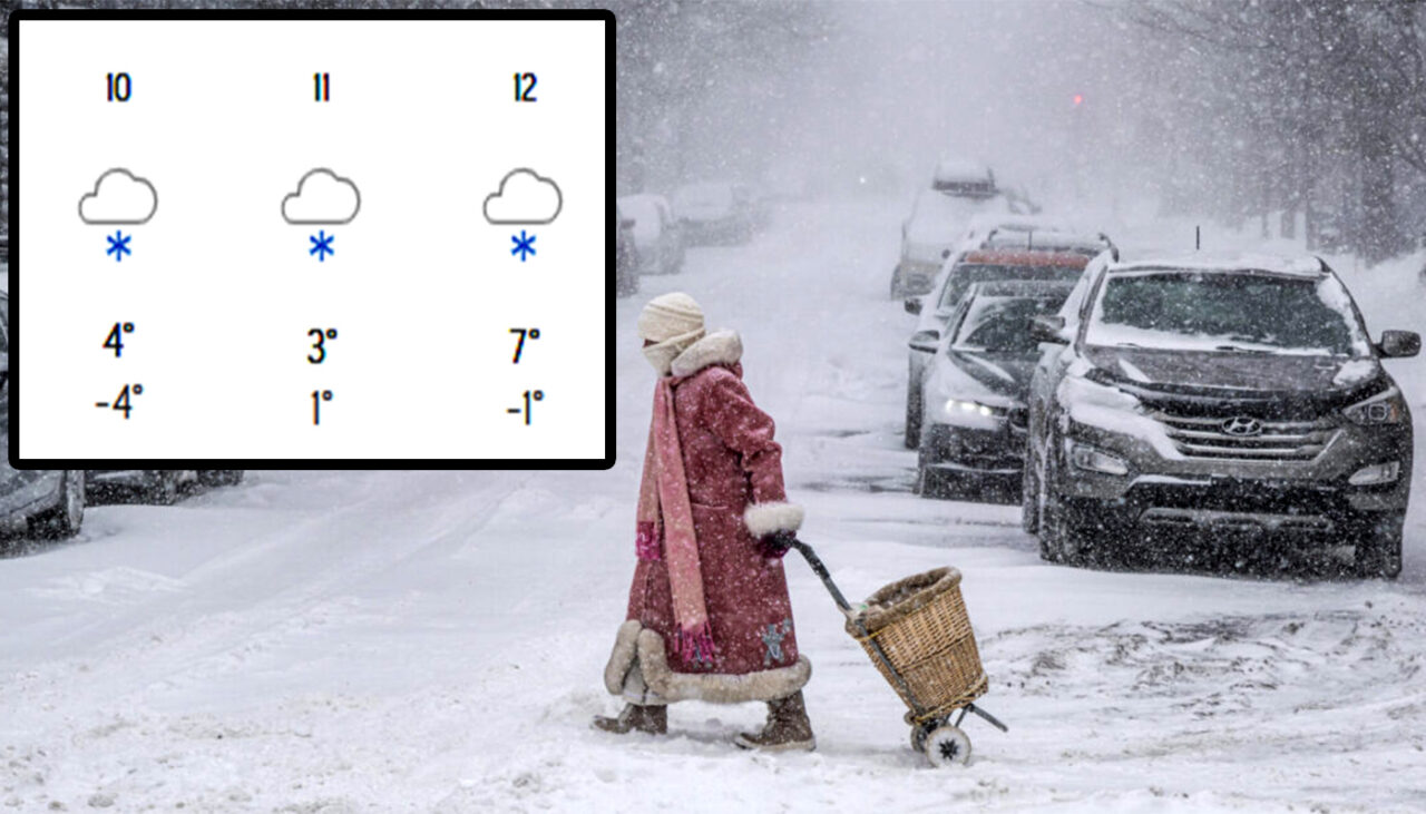 Orașele din România în care NINGE 72 de ore fără oprire, potrivit meteorologilor Accuweather