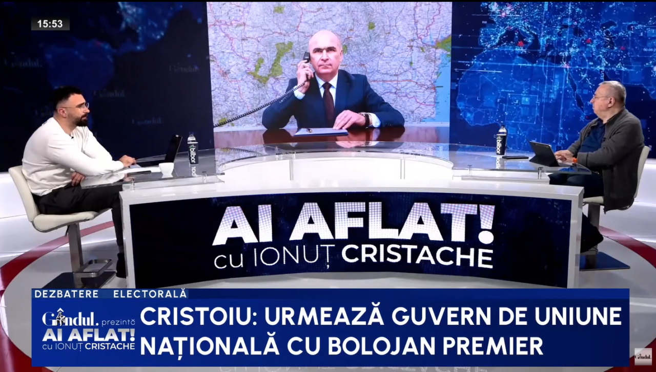 Ion Cristoiu: „Se pregătește un guvern de UNIUNE NAȚIONALĂ condus de Ilie Bolojan”