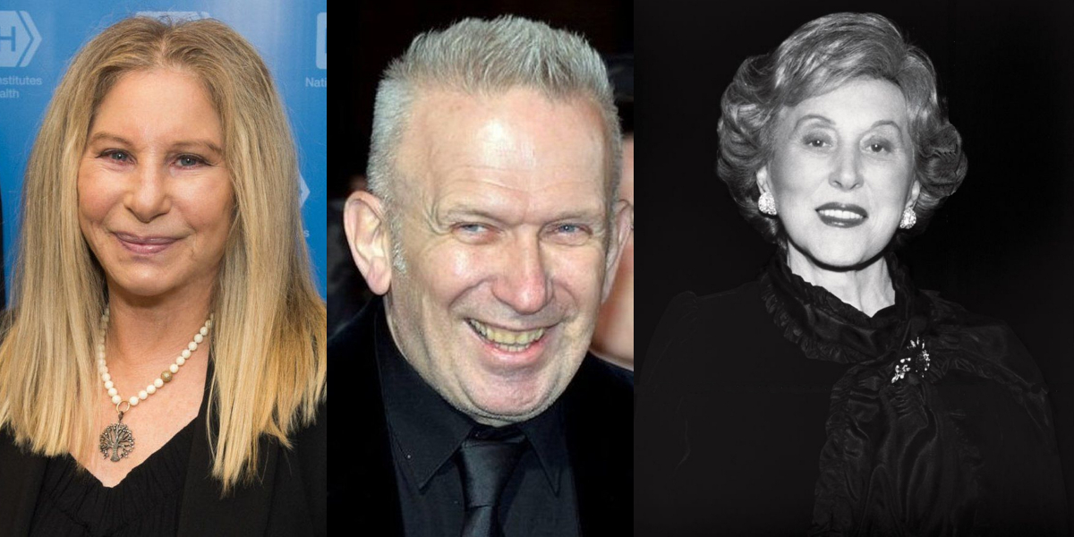 24 APRILIE, calendarul zilei: Barbra Streisand împlinește 83 de ani, Jean-Paul Gaultier 73/ Moare Estée Lauder