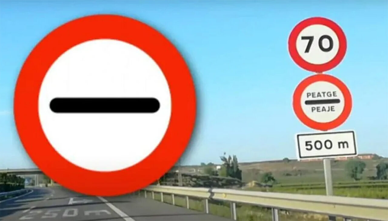 Puțini șoferi știu ce înseamnă acest indicator rutier cu o linie neagră într-un cerc roșu. Ce trebuie să faci și unde poate fi întâlnit