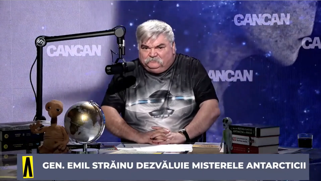 Gen. Emil Străinu: „În Antarctica se întrepătrunde realitatea cu ficțiunea și cu teoria conspirației”