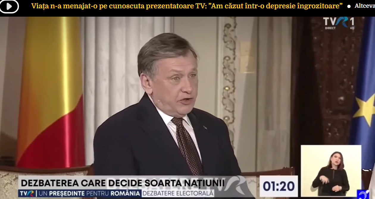 Crin Antonescu: „Cel mai mult mi-e frică de Departamentul de Stat SUA. A fost o glumă”