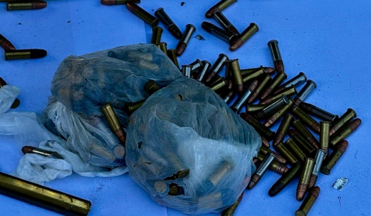 Cinci percheziții domiciliare la Țăndărei. ARME letale și sute de cartușe descoperite. Un tânăr a fost reținut pentru 24 de ore
