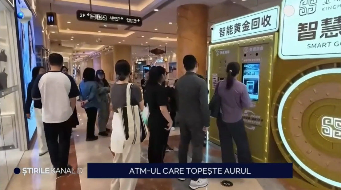 Revoluție financiară. China a inventat ATM-ul cu CERCEI