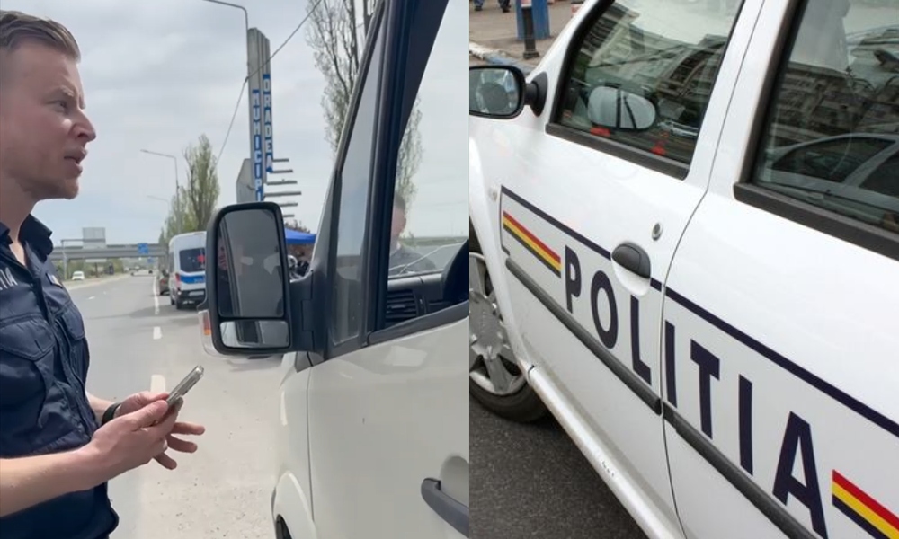 Avertismentul POLIȚIEI RUTIERE cu privre la traficul intens din perioada alegerilor. Ofițerii au oprit șoferi în vederea măsurilor preventive