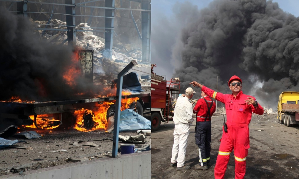 EXPLOZIE puternică într-un port din sudul Iranului. Peste 500 de persoane au fost rănite