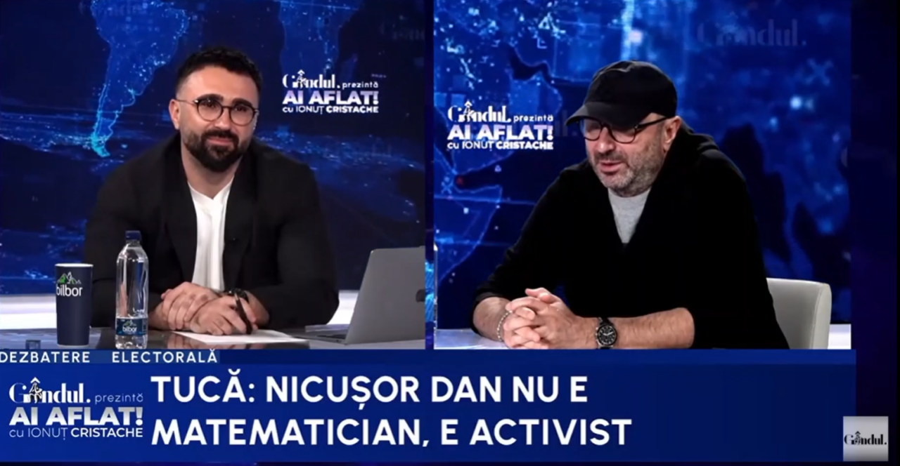 Marius Tucă: „Aștept așa să vină PREȘEDINTELE să spună s-a schimbat cu România, care a fost până acum un stat paralel”