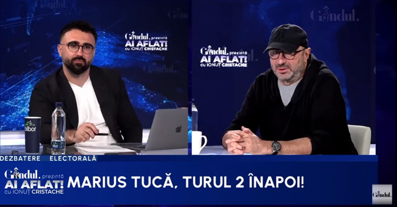Marius Tucă: „SISTEMUL va lupta până în ultima clipă să împiedice o surpriză electorală”
