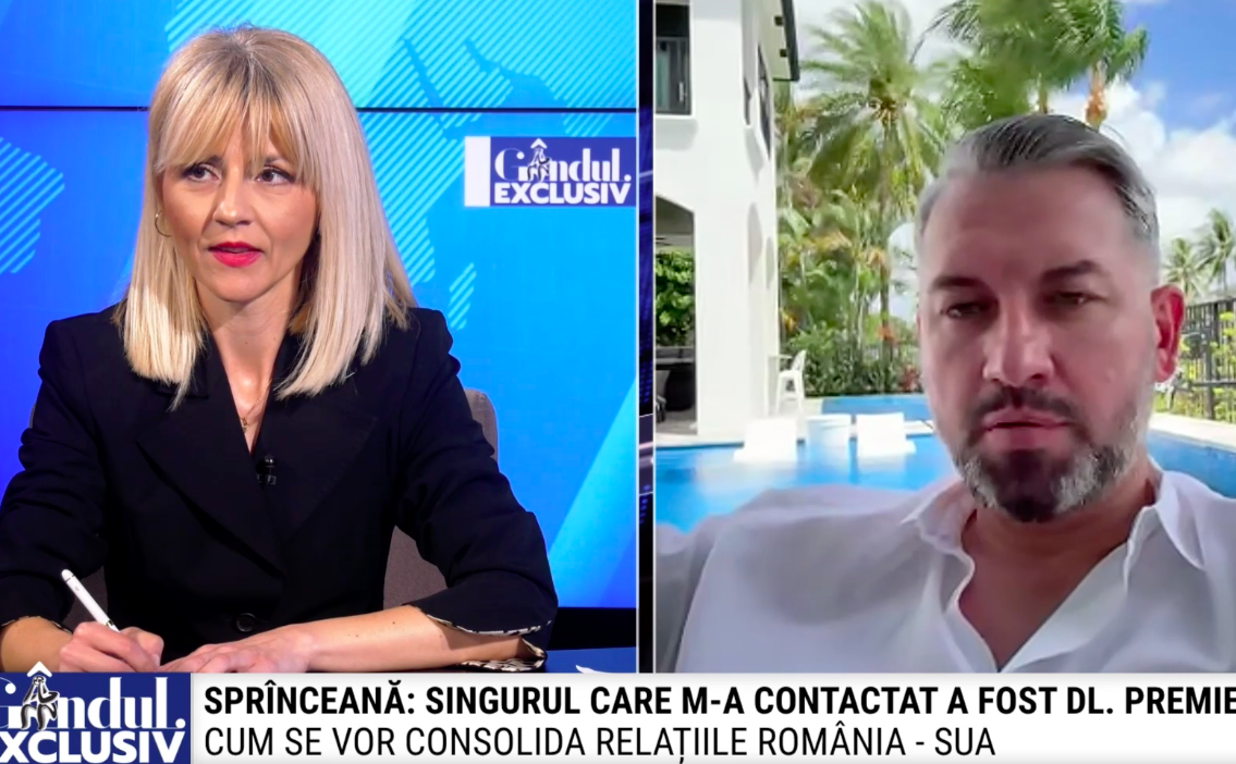 Dragoș Sprînceană, despre postul de emisar special: „Primul care m-a contactat a fost domnul premier/ Donald Trump va veni în seara aceasta”