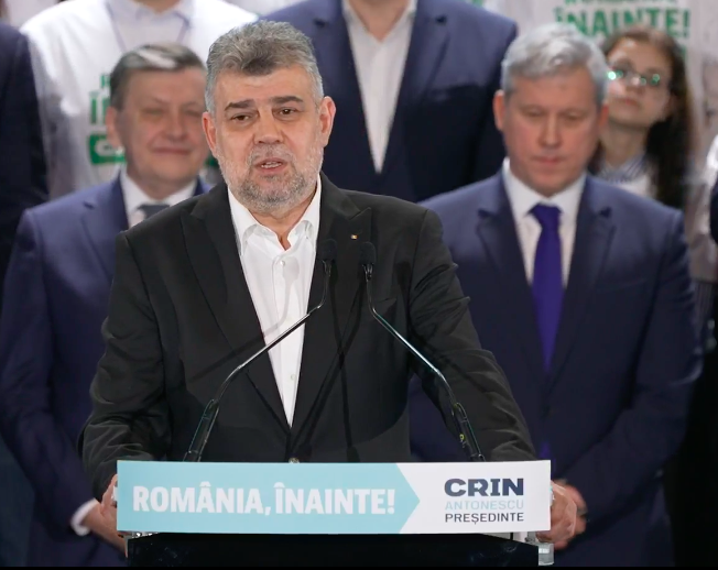 Marcel Ciolacu: „Sper că nu suntem atât de BLESTEMAȚI să alegem între un preşedinte care a tăiat apa şi un preşedinte care a dat prea multă apă”