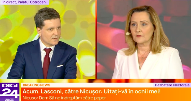 Nicușor Dan: „Am sunat-o pe Elena Lasconi pe 8 decembrie să o informez de intenția de a candida”. Lasconi: „Nu înțeleg de ce minți”