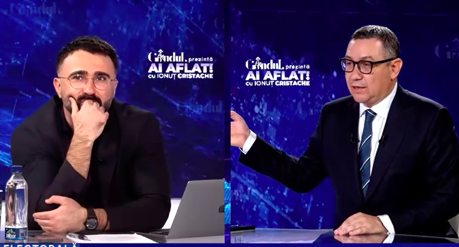 Victor Ponta anunță că nu participă la dezbaterea de la Antena 3: „În această seară, sunt la un eveniment la Mănăstirea Pantocrator”