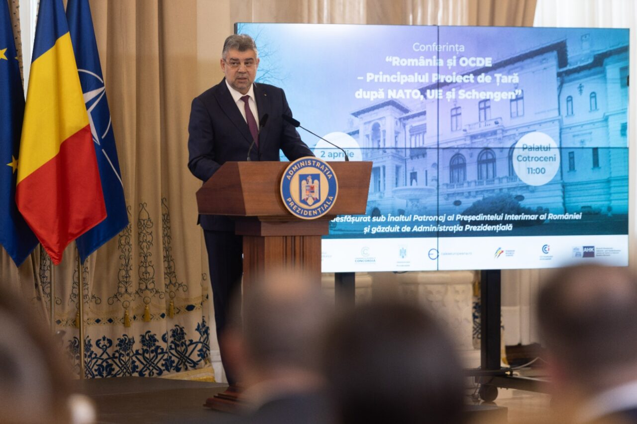 Marcel Ciolacu: Apartenenţa la OCDE înseamnă investiţii mai mari, un rating de ţară mai bun. Pe scurt, o administraţie publică mai performantă