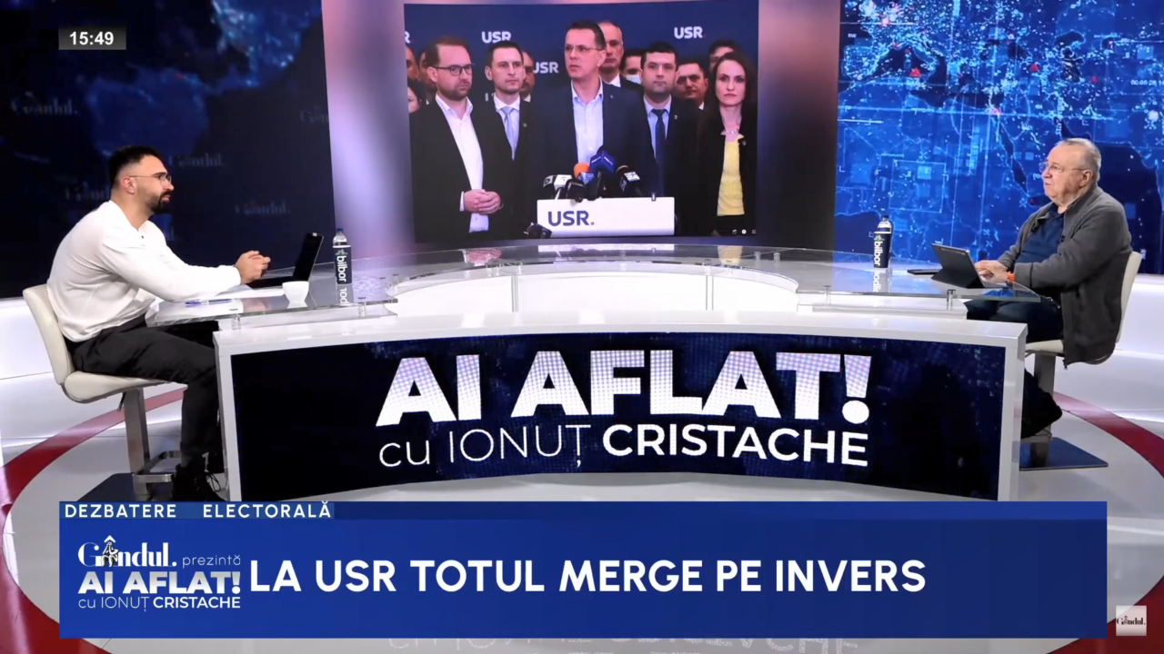 Ion Cristoiu: „USR face totul pentru ca Ilie Bolojan să fie PREMIER”