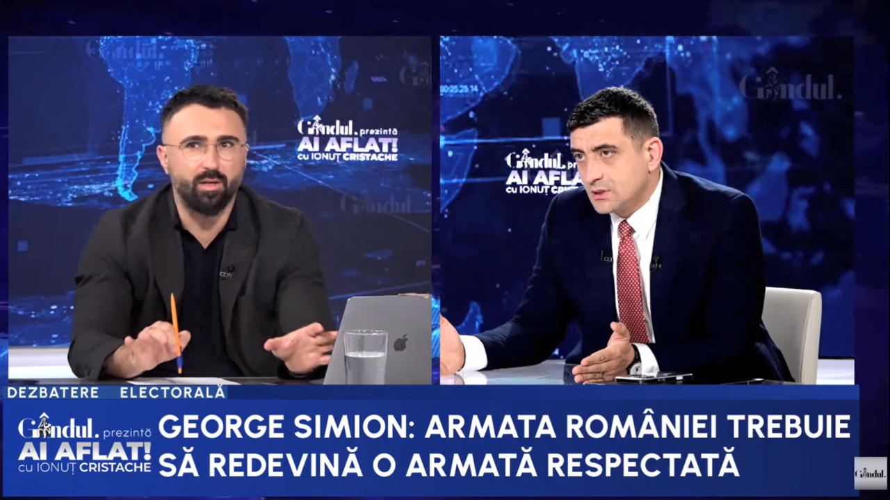 George Simion: „Eu nu aș fi DONAT Sistemul Patriot”