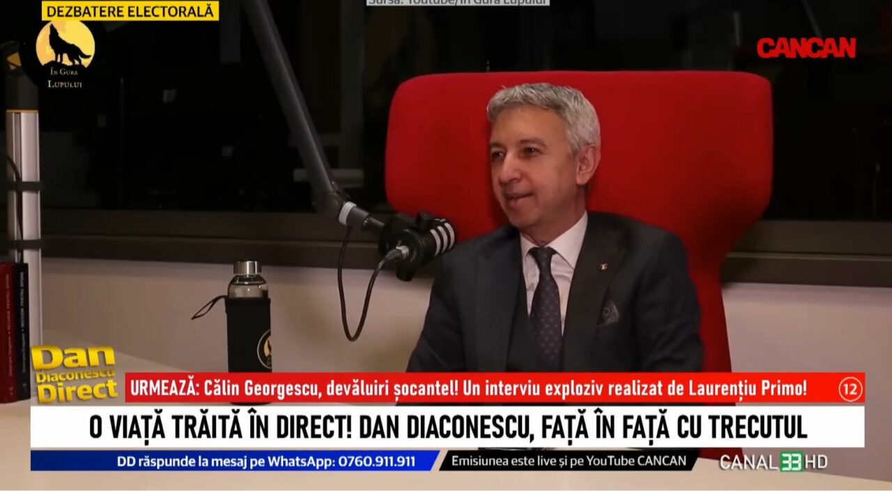 Dan Diaconescu, „În Gura Lupului”: „Mi-a fost frică de alegerile din mai, știi că am avut pe 20 mai 1990 „Duminica Orbului””