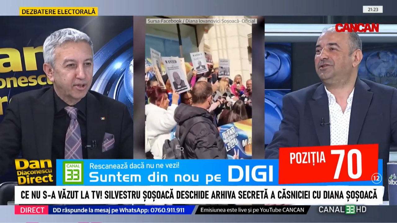 Silvestru Șoșoacă: „Diana trimitea bodyguarzi după mine să mă bată.”