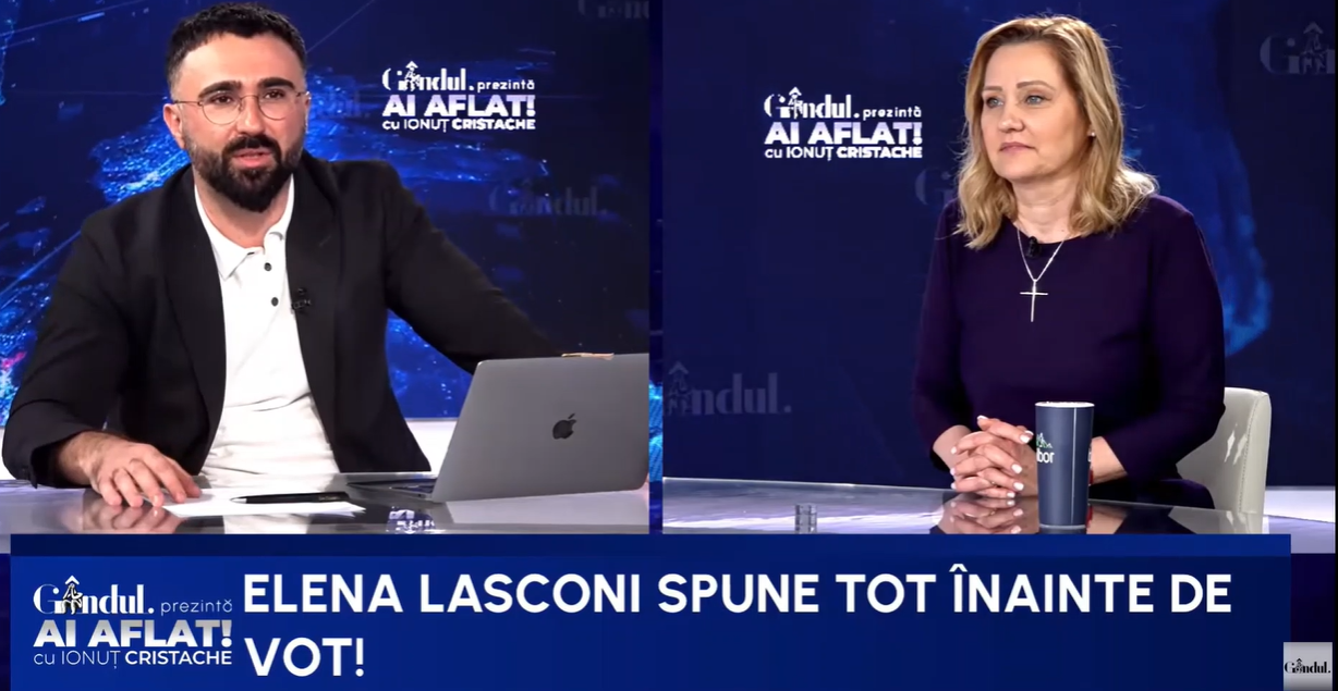 Elena Lasconi: „Este timpul ca România să aibă o femeie bătăioasă ca mine”