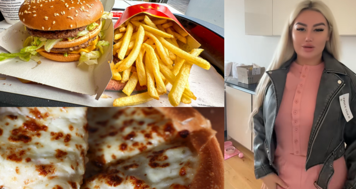 O femeie cheltuie aproape 600 de EURO pe săptămână pentru a mânca produse fast-food: „Nu am mai gătit de 10 ani. Dar sunt sănătoasă și mă simt bine”